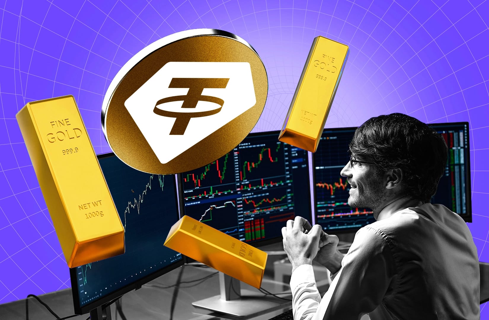 Leveraged gold token launches as precious metal soars.