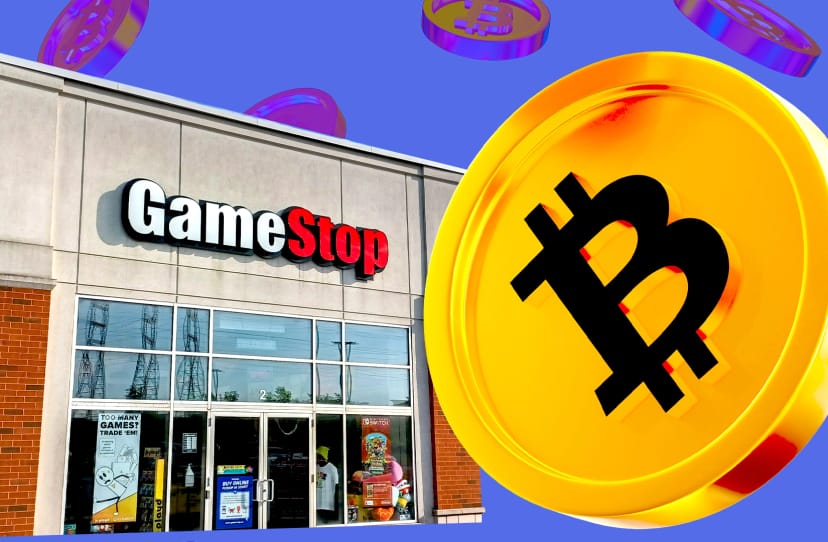 GameStop’s $500m Bitcoin bet takes games retailer on wild ride
