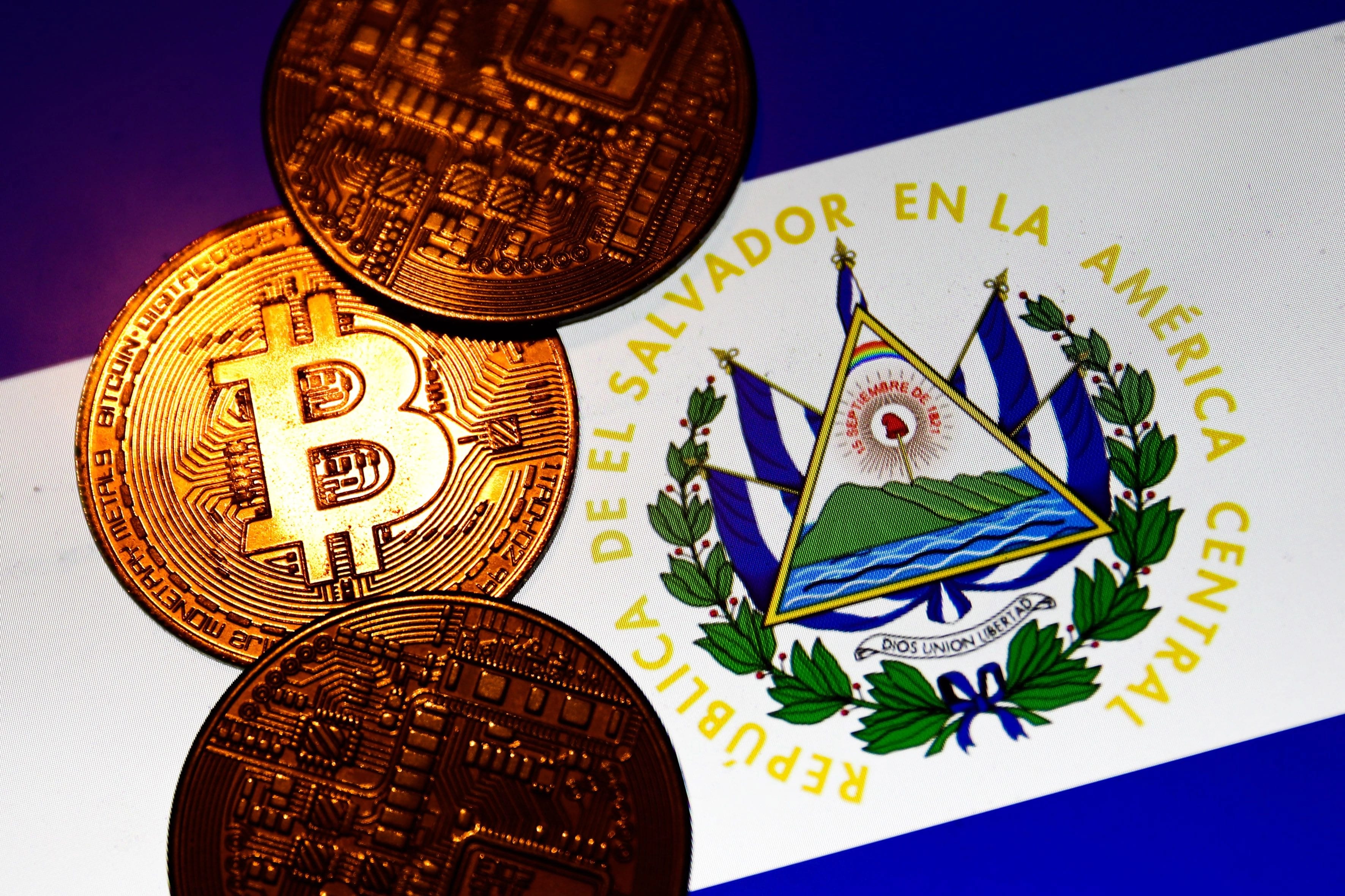 Bitcoin Became Official Currency In El Salvador, Krakow, Poland - 08 Sep 2021