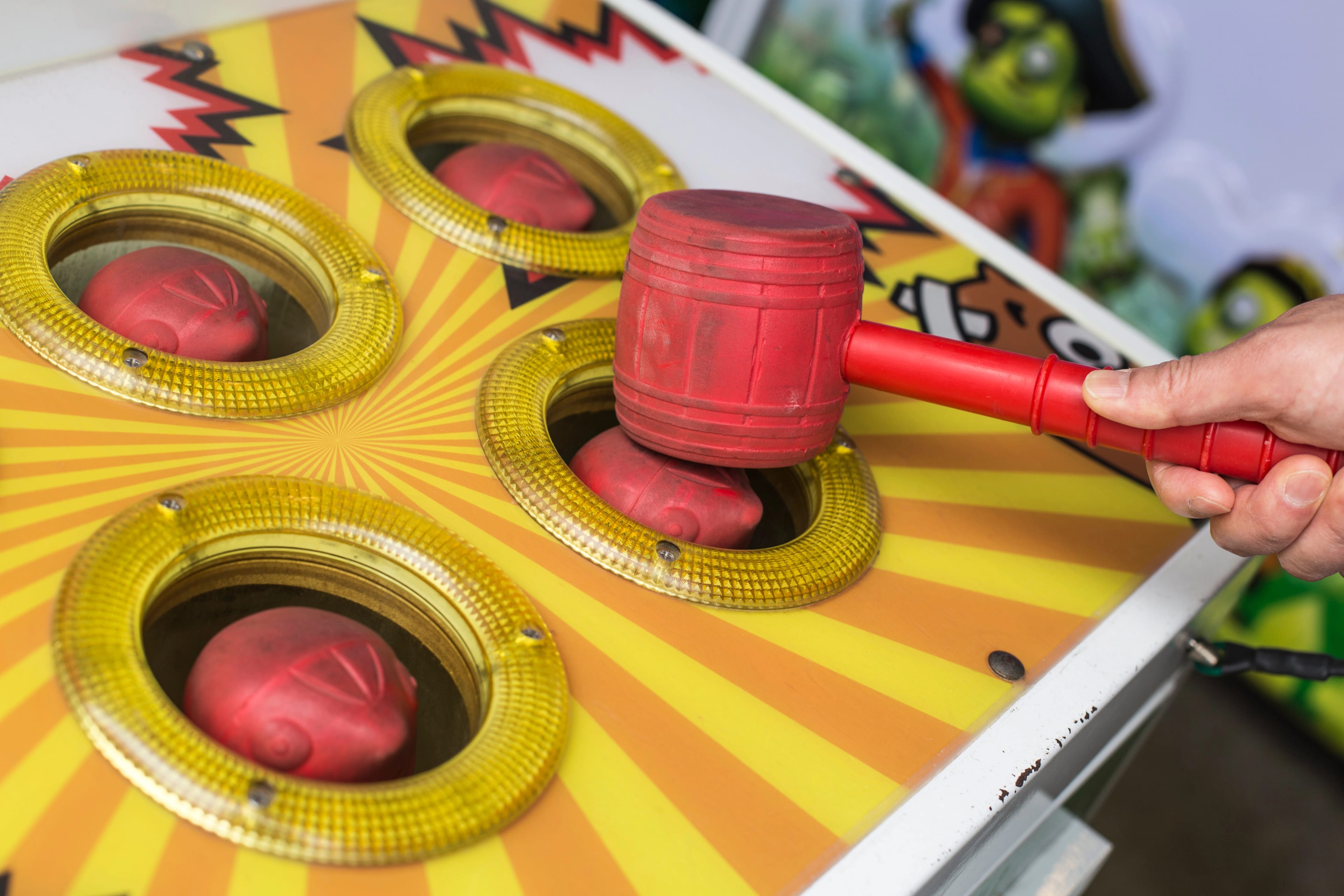 A,Game,Of,Moles,In,A,Park.