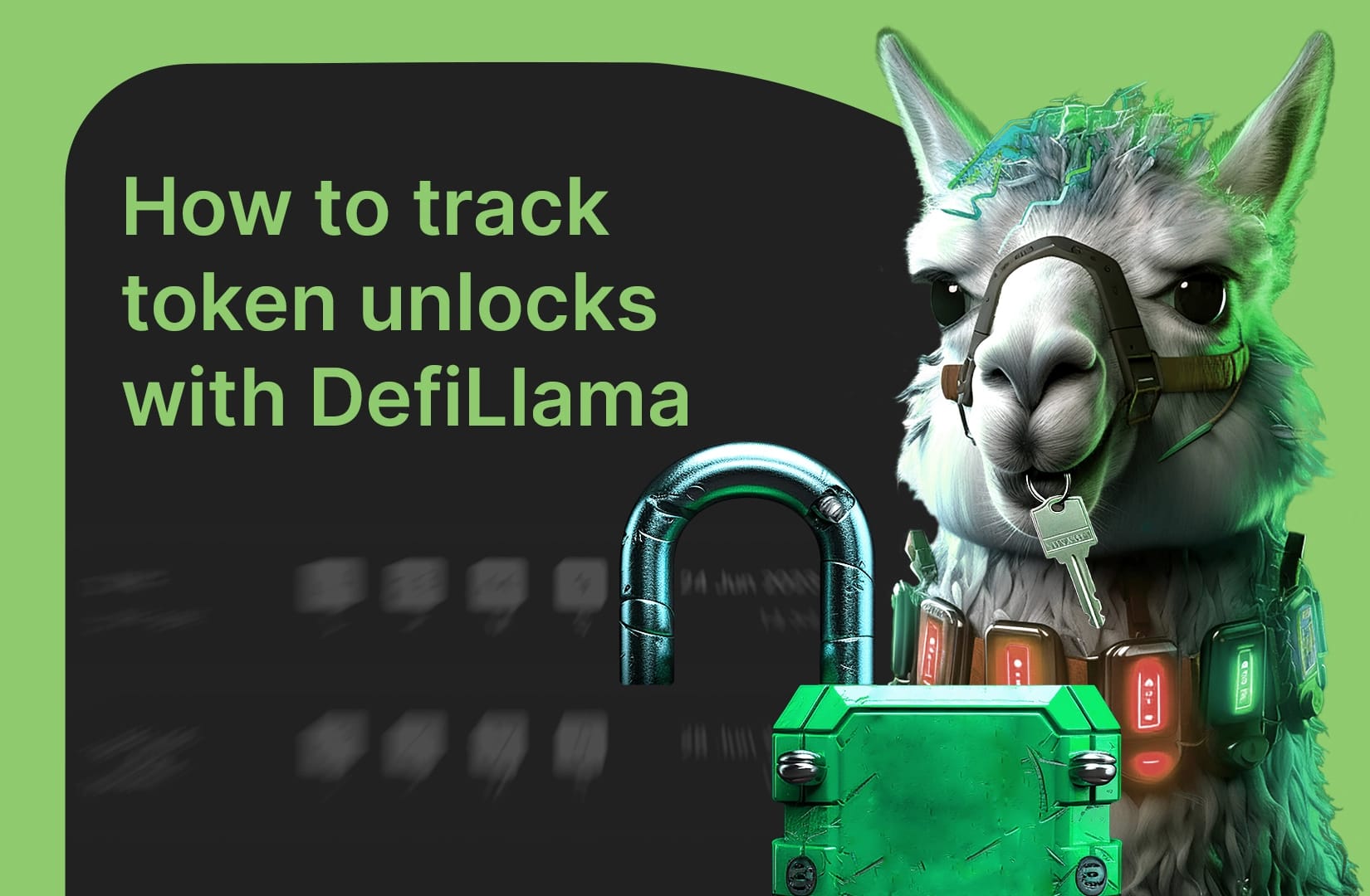 How to track token unlocks with DefiLlama
