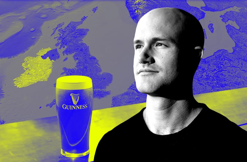 Coinbase picks Ireland as Europe hub after hunt for ‘trusted’ regulator