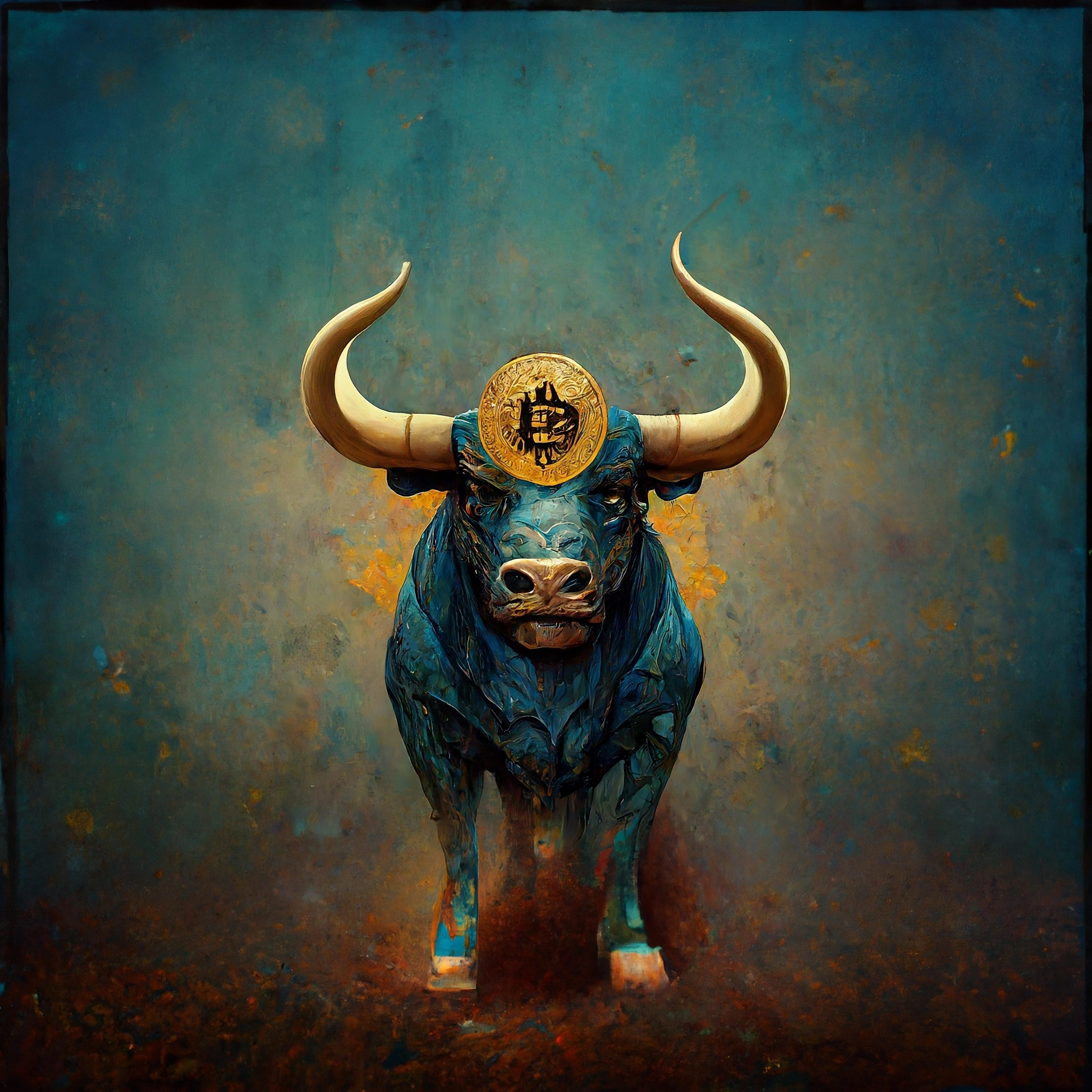 Bitcoin,Bull,Ox,Beast