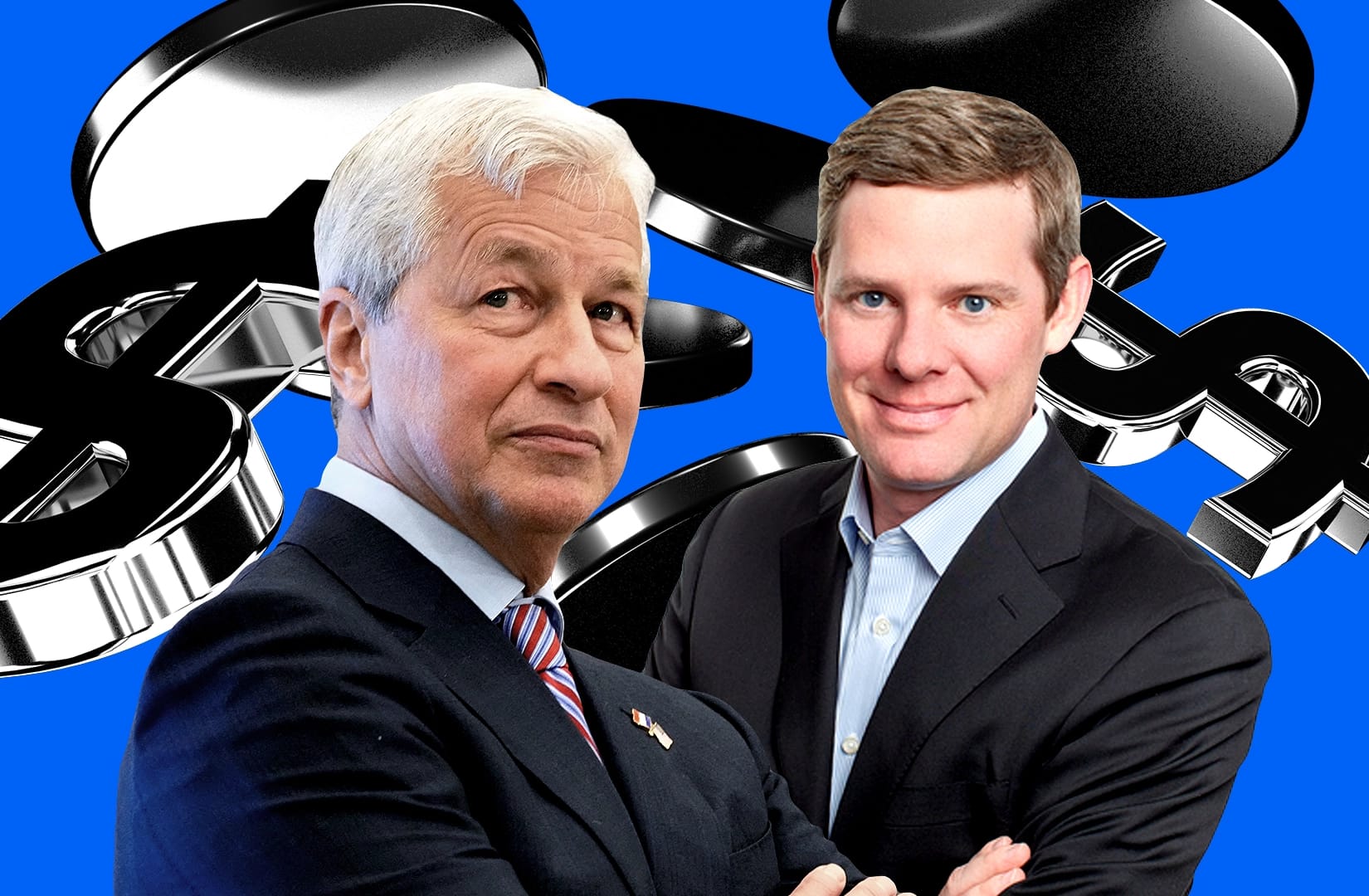 Jamie Dimon and Ryan McInerney