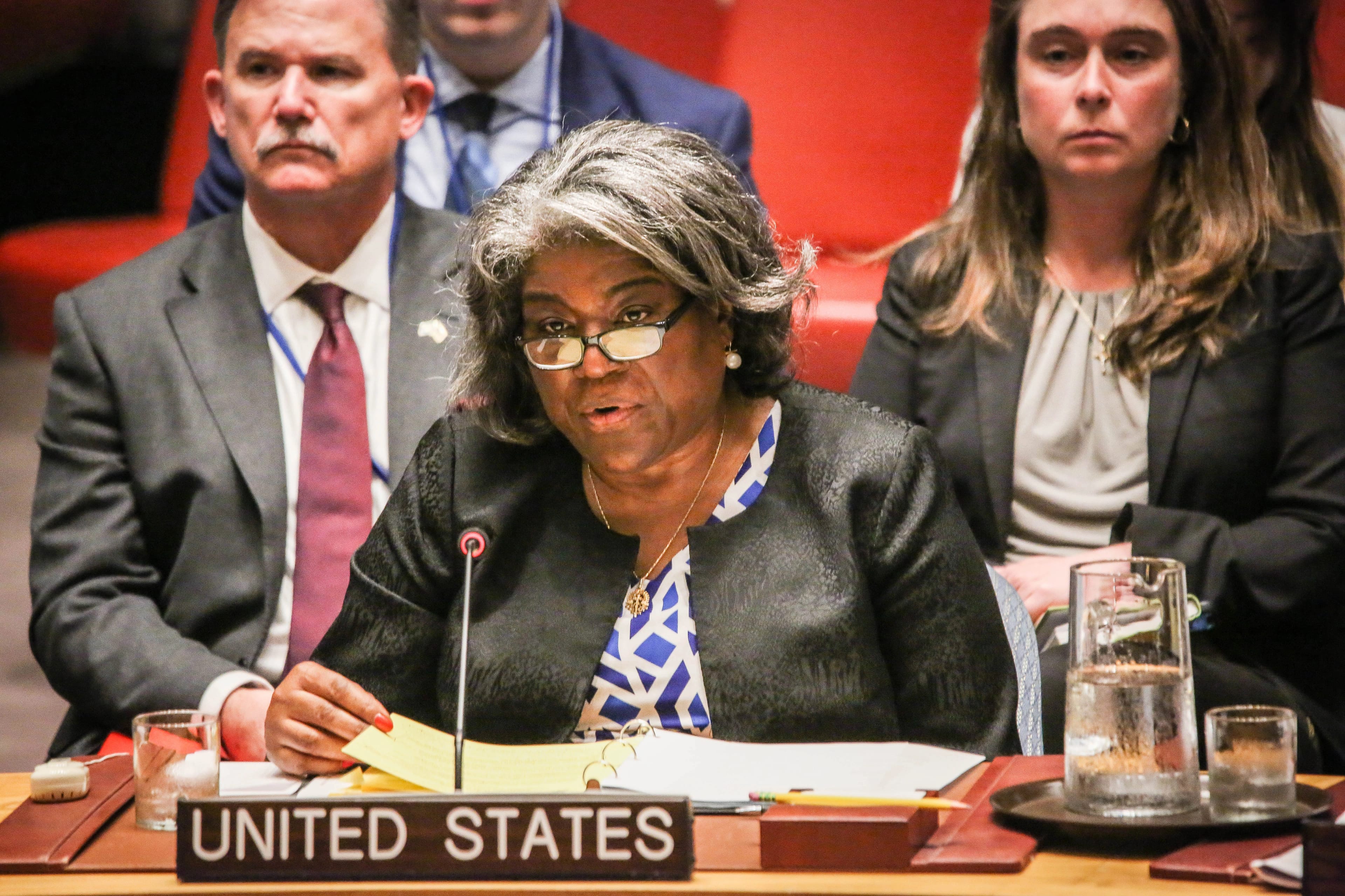 Security Council Meeting on the Situation in the Middle East Including Palestine, New York, USA - 13 Aug 2024