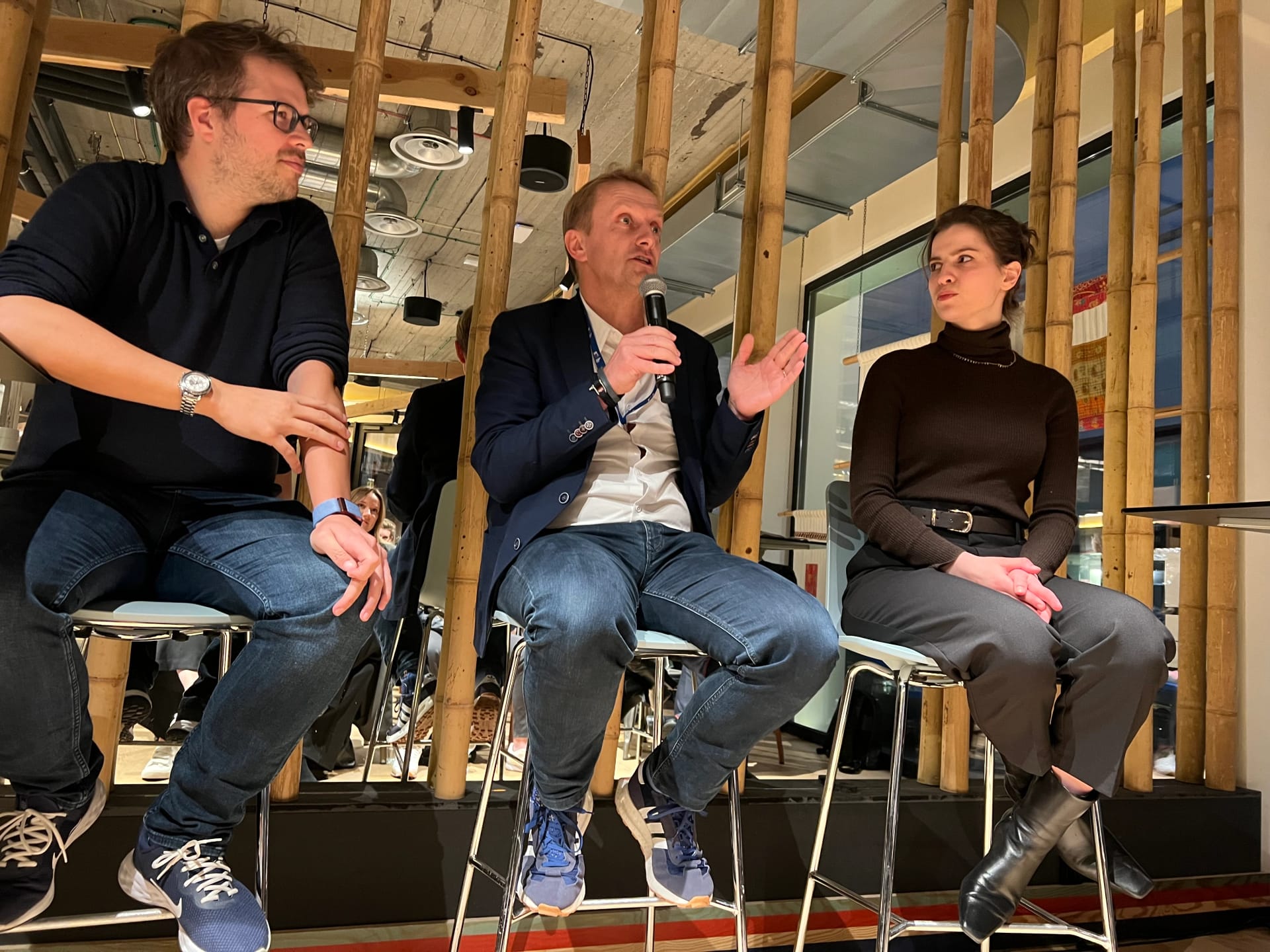 Robert Kopitsch, Peter Kertens and Inbar Preiss.