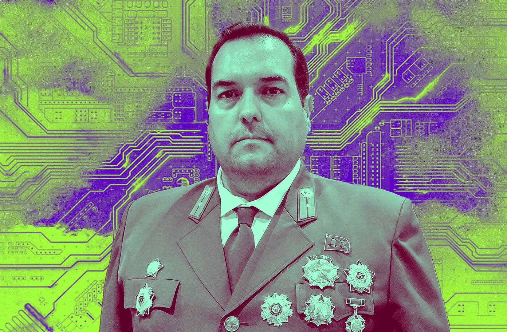 Portrait of Alejandro Cao de Benos.