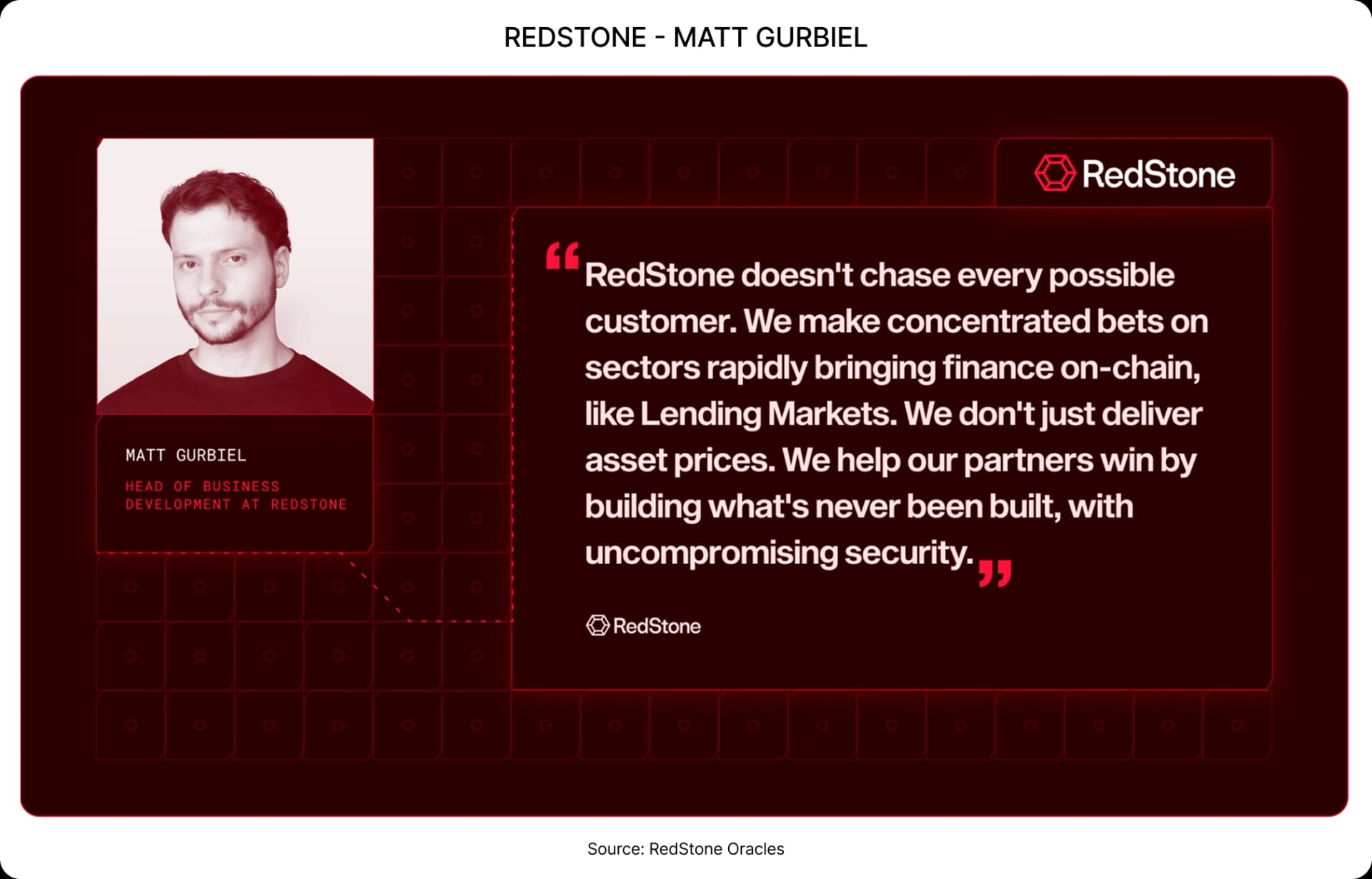 RedStone - Matt Gurbiel